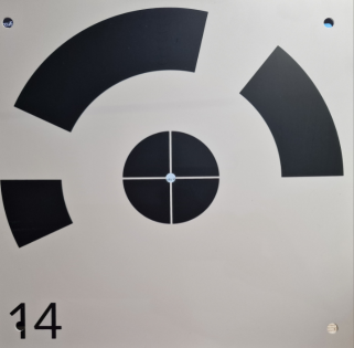 GCP Ground-Control-Point Platte für zentimetergenaue RTK-Drohnvermessung im Industriebereich